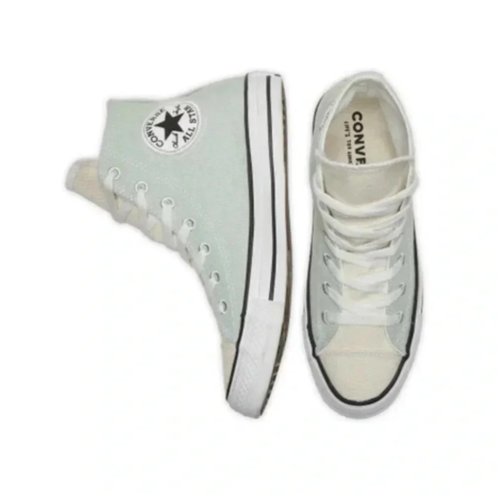 Converse Renew Cotton Chuck Taylor All Star High 'Green Oxide - Picture 12 of 14